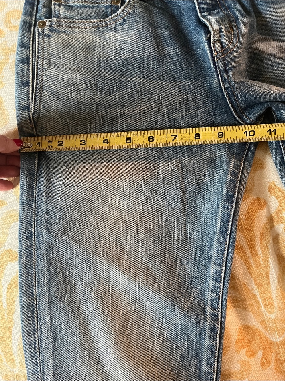 Saint Laurent High-Rise Straight Jeans in Blue – Size 27
Make me an offer! - Picture 9 of 9